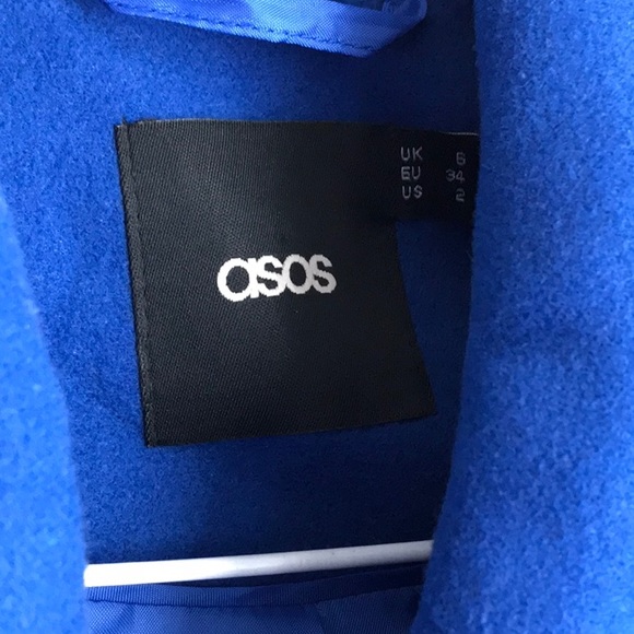 ASOS collection oversized lapel dbl breast size 2 - Picture 6 of 8